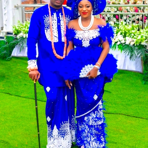 Luxury African Fabric - Picture 2 of 3